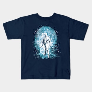 Cool avatar of the moon Kids T-Shirt